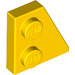 LEGO Jaune Coin assiette 2 x 2 Aile Droite (24307)