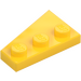 LEGO Gul Kile Plate 2 x 3 Vinge Høyre  (43722)