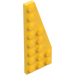 LEGO Gelb Keil Platte 3 x 8 Flügel Rechts (50304)