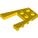 LEGO Yellow Wedge Plate 4 x 4 with 2 x 2 Cutout (41822 / 43719)