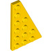 LEGO Geel Wig Plaat 4 x 6 Vleugel Rechtsaf (48205)