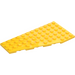 LEGO Yellow Wedge Plate 6 x 12 Wing Left (3632 / 30355)