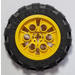 LEGO Giallo Wheel 20 x 30 Balloon Medium with Tire 49.6 x 20 (Balloon 20 x 30)