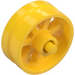 LEGO Yellow Wheel Rim Ø14.6 x 6 with Spokes and Stub Axles (50862)