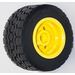 LEGO Gelb Wheel Rim Ø30 x 20 with No Pinholes, with Reinforced Rim with Tire Ø 49.5 x 20mm