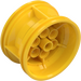 LEGO Amarillo Rueda Llanta Ø43.2 x 26 con 6 agujeros para pasadores (51488 / 56908)