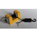 LEGO Yellow Winch 2 x 4 x 2 with Light Gray Drum and Black Hook