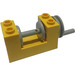 LEGO Yellow Winch 2 x 4 x 2 with Light Grey Drum (73037)