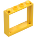 LEGO Yellow Window Frame 1 x 4 x 3 (60594)