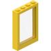 LEGO Yellow Window Frame 1 x 4 x 5 with Fixed Glass