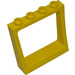 LEGO Yellow Window Frame square slightly sloped