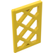 LEGO Amarillo Ventana Pane 1 x 2 x 3 Lattice (Sin refuerzo) (2529 / 60607)