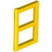 LEGO Gelb Fenster Pane 1 x 2 x 3 ohne dicke Ecken (3854)
