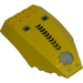 LEGO Gelb Windschutzscheibe 10 x 6 x 2 mit Chevrons und Hatch Aufkleber (45705)