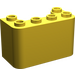 LEGO Geel Voorruit 2 x 4 x 2 (4594 / 35160)