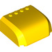 LEGO Gelb Windschutzscheibe 5 x 6 x 2 Gebogen (61484 / 92115)