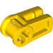 LEGO Gelb Wire Clip mit Kreuz Loch (49283)