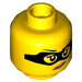 LEGO Yellow Woman Crook Minifigure Head (Recessed Solid Stud) (3626 / 29873)