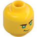 LEGO Amarillo Young Lloyd Garmadon Minifigura Cabeza (Espiga sólida hueca) (3626 / 69208)