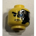 LEGO Yellow Zane Head (Recessed Solid Stud) (3626)