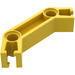 LEGO Geel Znap Balk Angle 2 Gaten (32242)