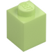 LEGO Verde giallastro Mattoncino 1 x 1 (3005 / 30071)