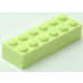 LEGO Žlutozelená Kostka 2 x 6 (2456 / 44237)