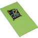 LEGO Geelachtig groen Glas for Venster 1 x 4 x 6 met &#039;The Plant Monster&#039; Sticker (6202)