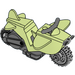 LEGO Yellowish Green Motorcycle Stuntz