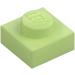 LEGO Yellowish Green Plate 1 x 1 (3024)