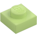 LEGO Yellowish Green Plate 1 x 1 (3024 / 30008)