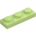 LEGO Yellowish Green Plate 1 x 3 (3623)