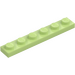 LEGO Yellowish Green Plate 1 x 6 (3666)