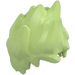 LEGO Yellowish Green Spiky Shaped Hair (7804 / 25411)