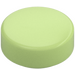 LEGO Yellowish Green Tile 1 x 1 Round (98138)