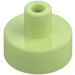 LEGO Yellowish Green Tile 1 x 1 Round with Hollow Bar (20482 / 31561)