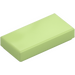 LEGO Yellowish Green Tile 1 x 2 with Groove (3069)
