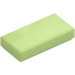 LEGO Yellowish Green Tile 1 x 2 with Groove (3069 / 30070)