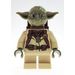 LEGO Yoda with Olive Green Skin and Belt with Backpack Minifigure