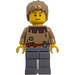 LEGO Young Peasant Figurine aux sourcils noirs