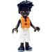 LEGO Zac with Yellow Top and Life Jacket Minifigure