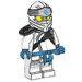 LEGO Zane - Forbidden Spinjitzu with Yellow Head Minifigure