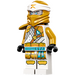 LEGO Zane - Golden mit Wrap und Schulterpanzer  Minifigur