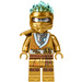 LEGO Zane - Golden met Wrap met Flames Minifiguur