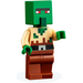 LEGO Zombie Villager mit Beige Torso Minifigur