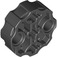 LEGO Black Connector Round with Pin and Axle Holes (31511)