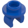 LEGO Blue Plate 1 x 1 Round with Clip (5264)