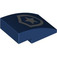 LEGO Dark Blue Slope 2 x 3 Curved with Police Star Logo Badge (24309 / 115592)
