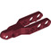LEGO Dark Red Suspension Arm with Ball Socket and Open Fork (57515)