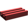 LEGO Dark Red Tile 1 x 2 with Grille (Undetermined)